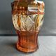 Amber Crystal Vase – Bohemia