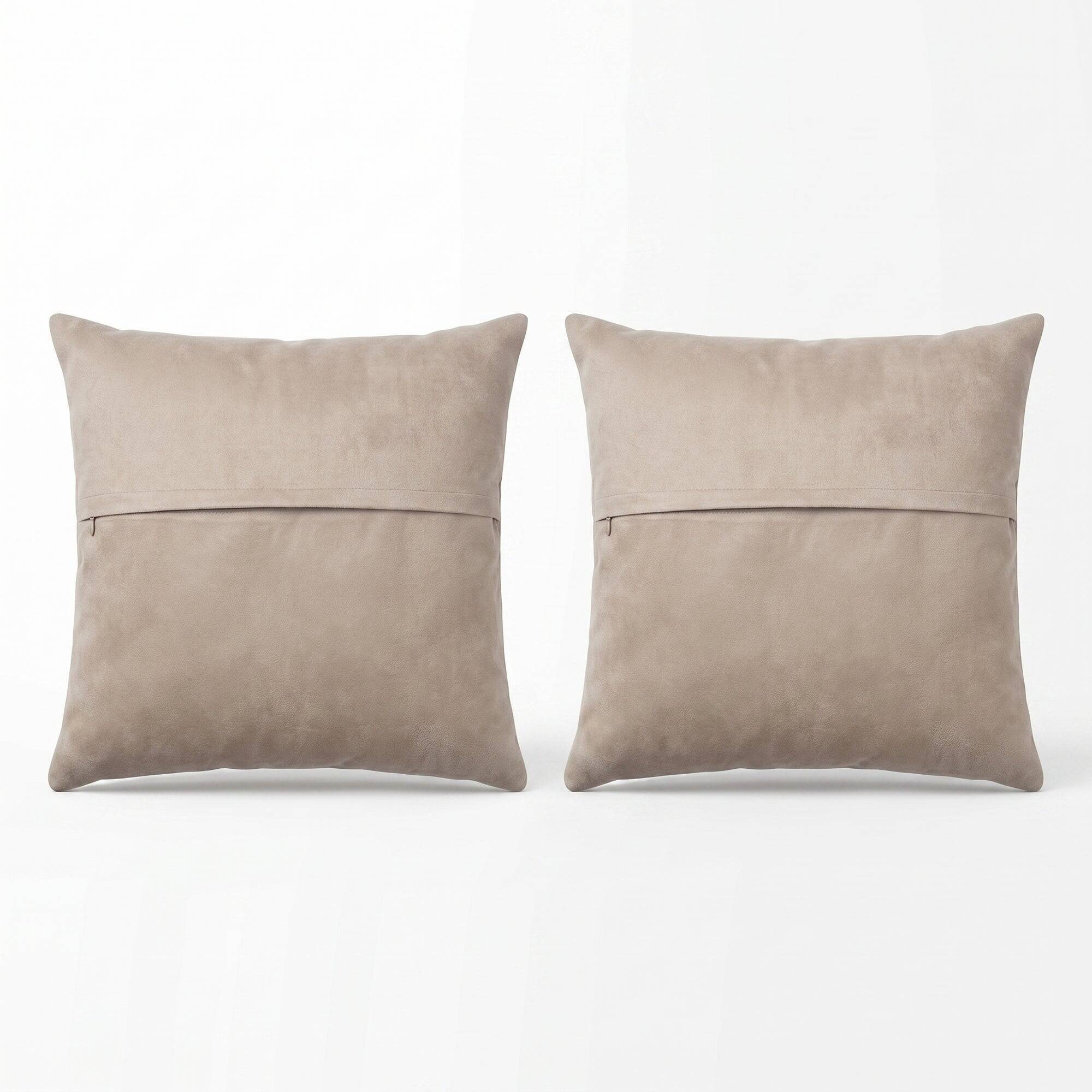 Set of 2 vintage kilim cushion covers 51x51 cm