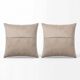Set of 2 vintage kilim cushion covers 51x51 cm