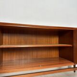 1960s Vintage Large Minimalistic Mid-Century Teak Sideboard