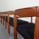 Danish Teak Dining Chairs by H. W. Klein for Bramin, 1960s, Set of 6