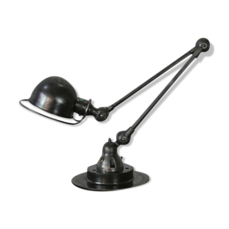 Jieldé 2-arm desk lamp 40cm industrial graphite Jean Louis Domecq