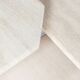 A set of 3 vintage italian travertine nesting tables