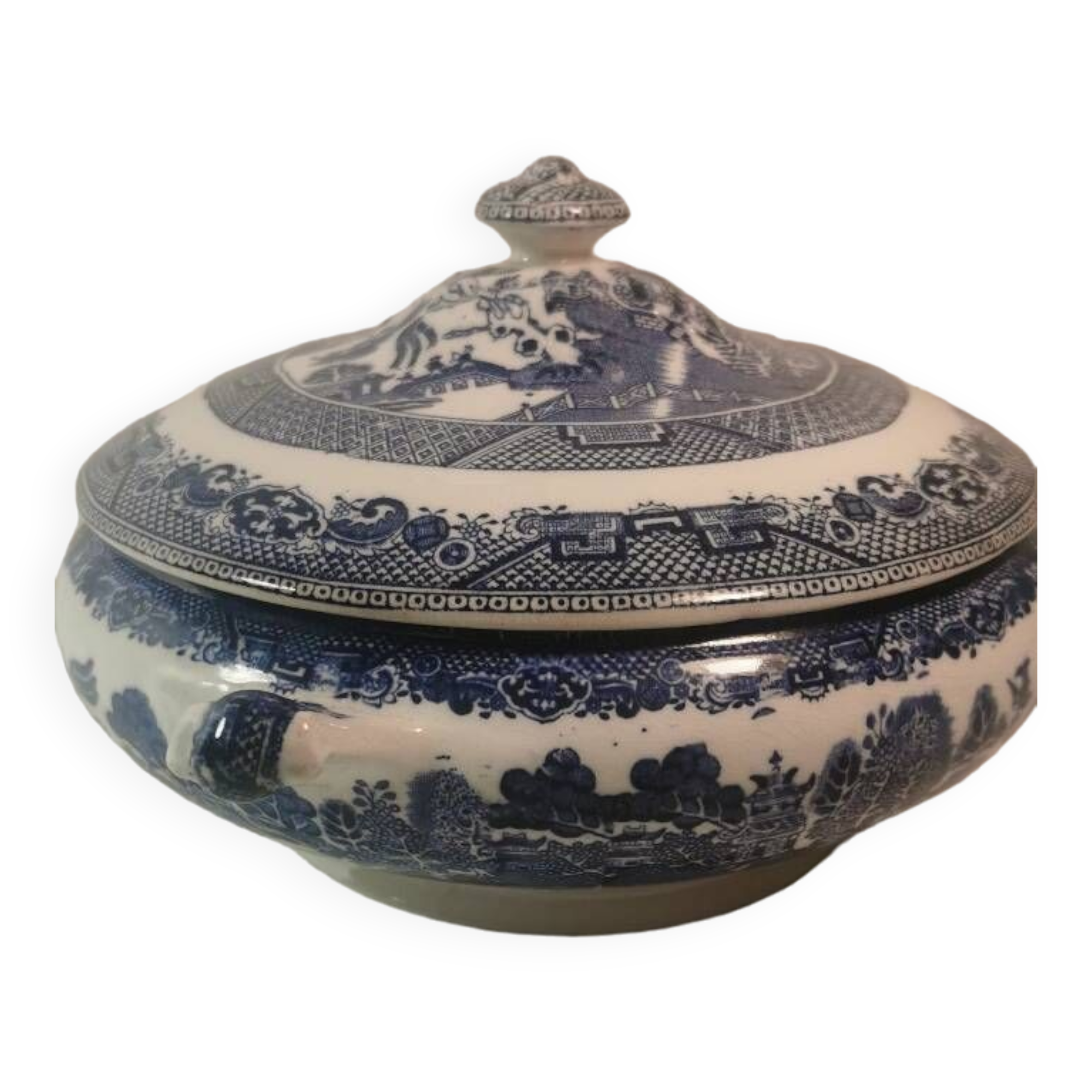 Old WILLOW BLAIRS vegetable tureen Made in England