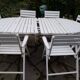Wooden garden furniture