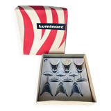 Luminarc vintage alcohol glass set