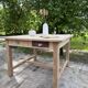 Table bois carré / Table à manger / table de boulanger
