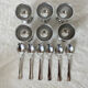 Set de coquetiers en inox  par Guy Degrenne