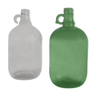 3 l green demijohn