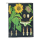 Large Vintage School Card Sunflower Jung Koch Quentell 117cm