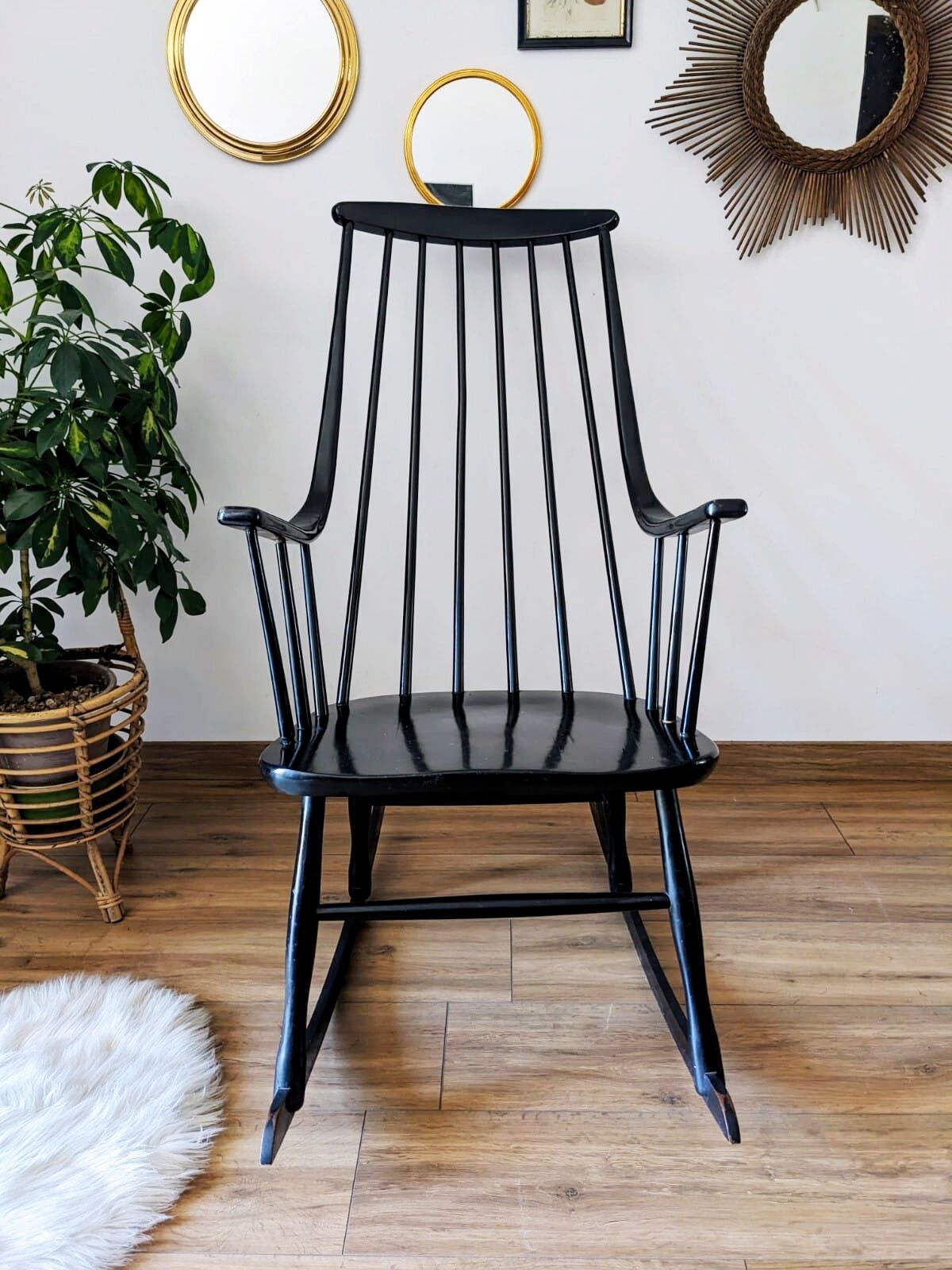 Rocking chair model grandessa by Lena Larsson, 1960