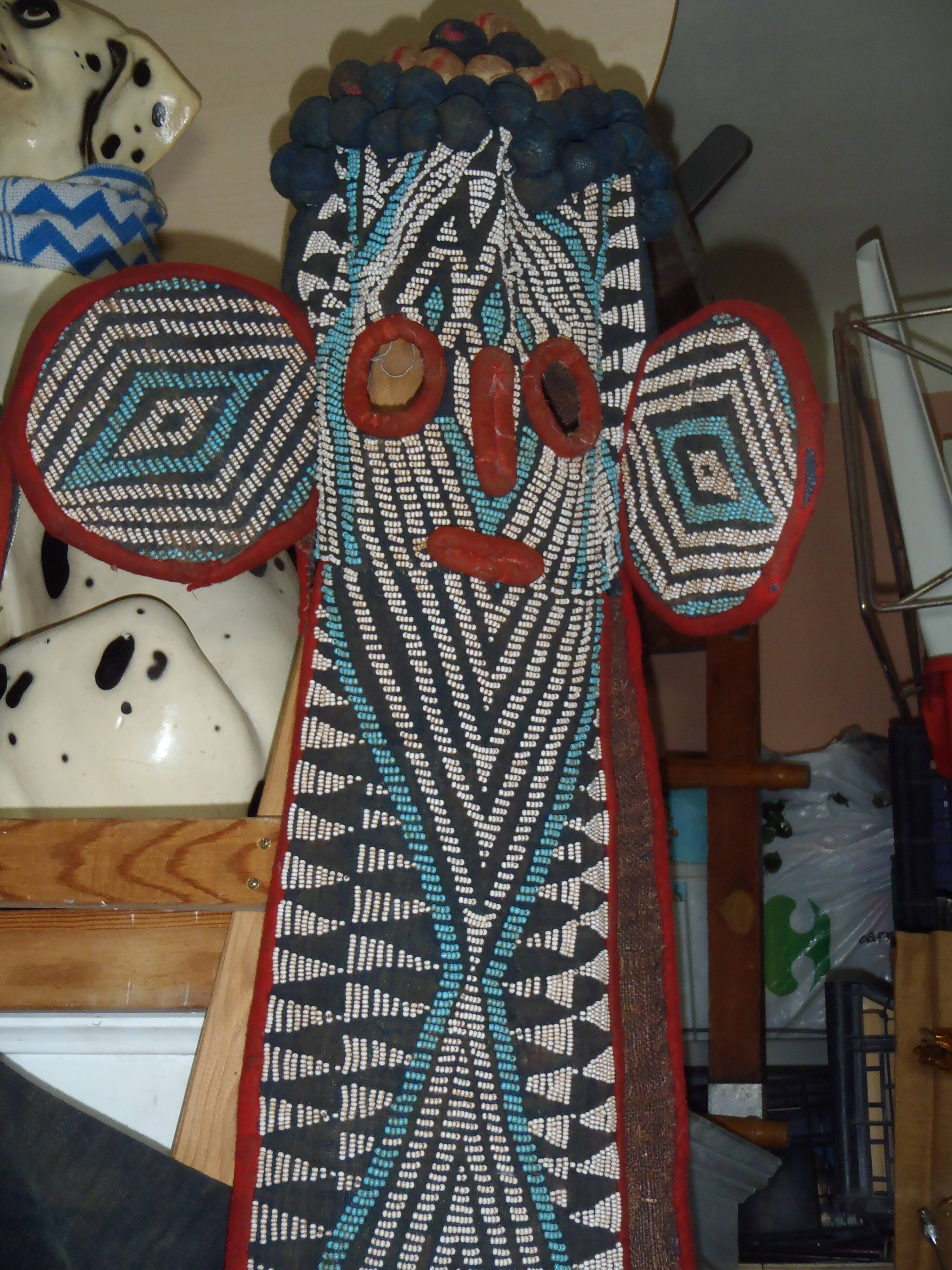 Elephant Mask BAMILEKE (Cameroon).