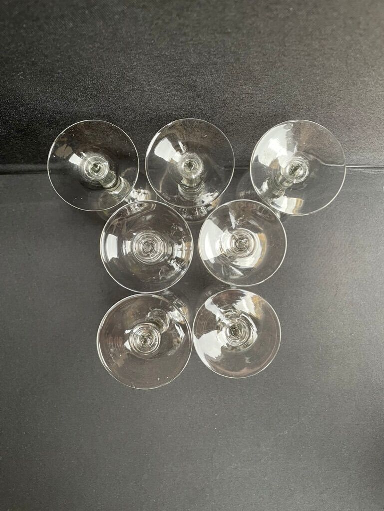 Wine glasses in Crystalline glass