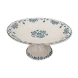 Composition in earthenware iron earth Gien model Stocklom blue art nouveau