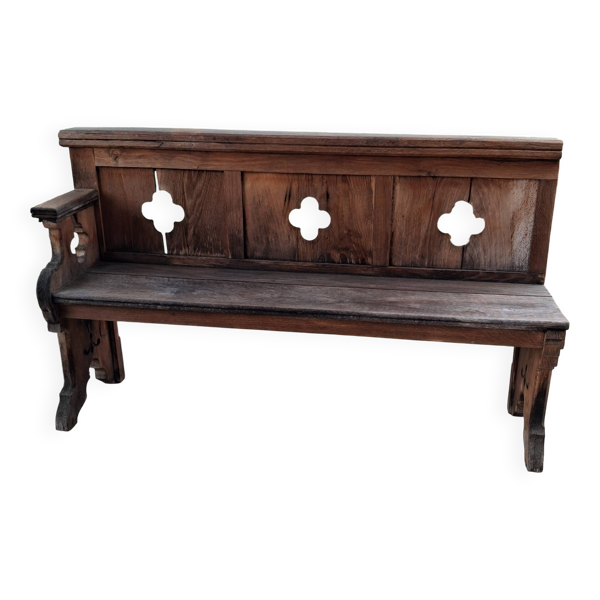Banc de jardin en chene