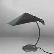 Modernist metal Bauhaus desk lamp, 1960s