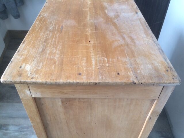 Parisian light wood buffet