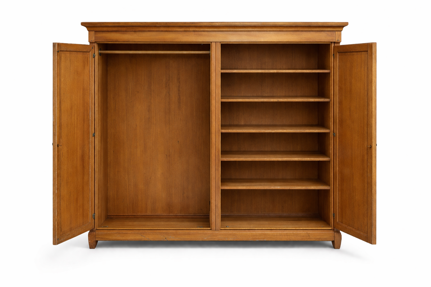 Vintage wardrobe, wardrobe from the 60s, 70s.