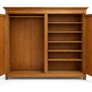 Vintage wardrobe, wardrobe from the 60s, 70s.