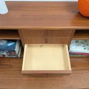 Vintage Danish teak secretary, 1960s.