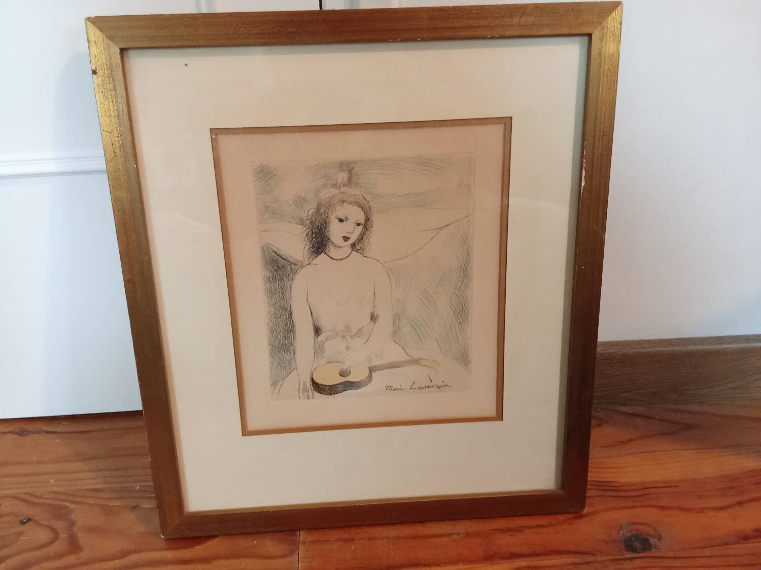 Original drawing by Marie Laurencin