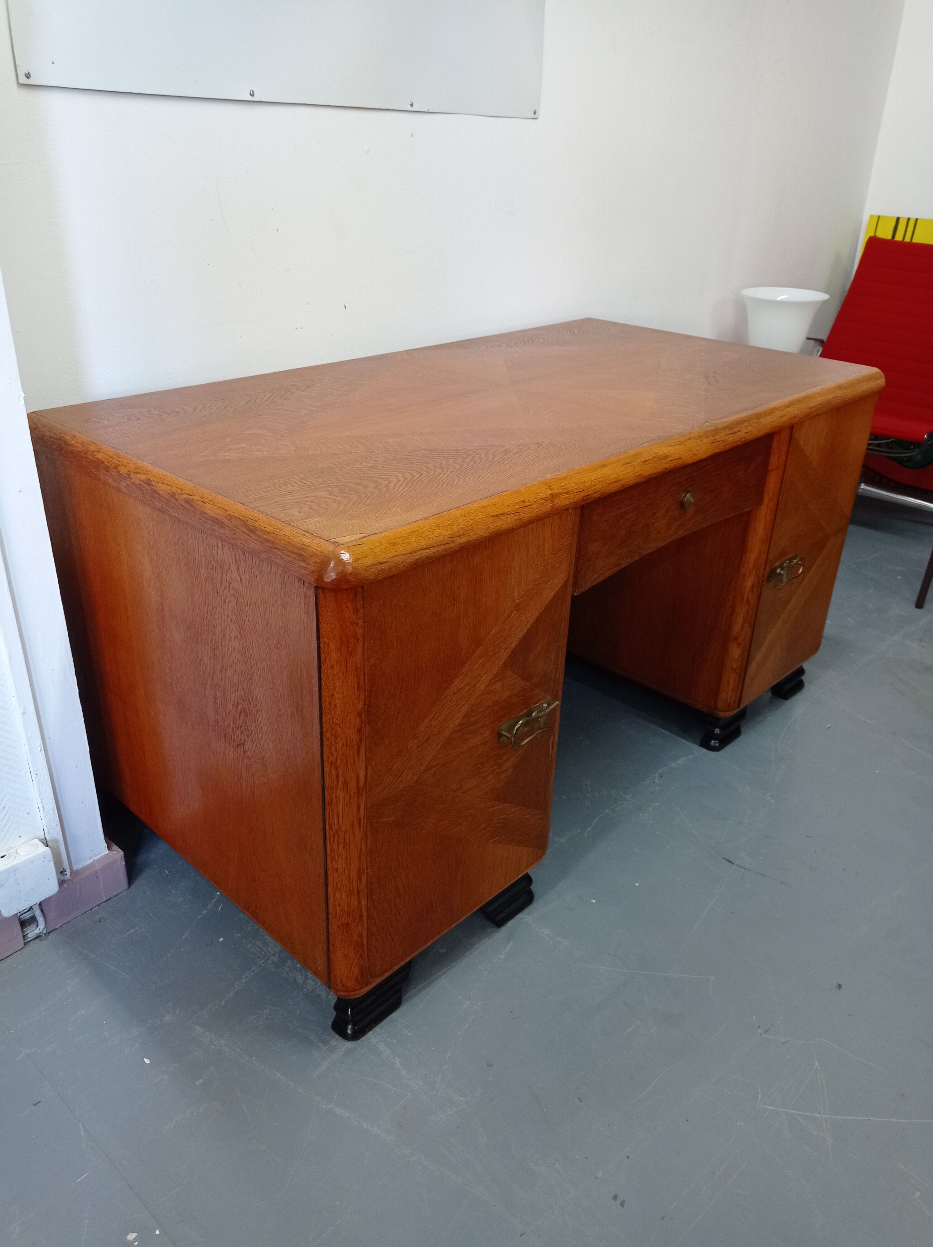 Bureau art déco marqueterie