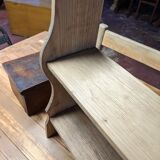 Oak wall shelf
