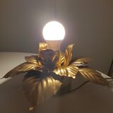 Masca style wall lamp in gilded metal