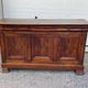 Walnut sideboard, Louis Philippe style, three doors, three shelves