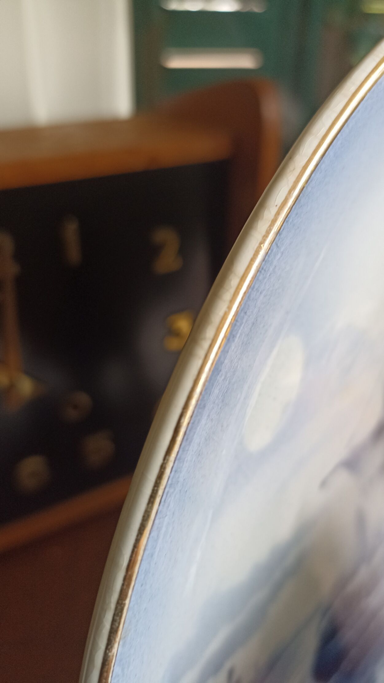 Marine decorative dish of the 30s by Saint-Amand