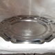Lot de 3 plats ronds plats en inox