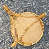 Rattan coffee table