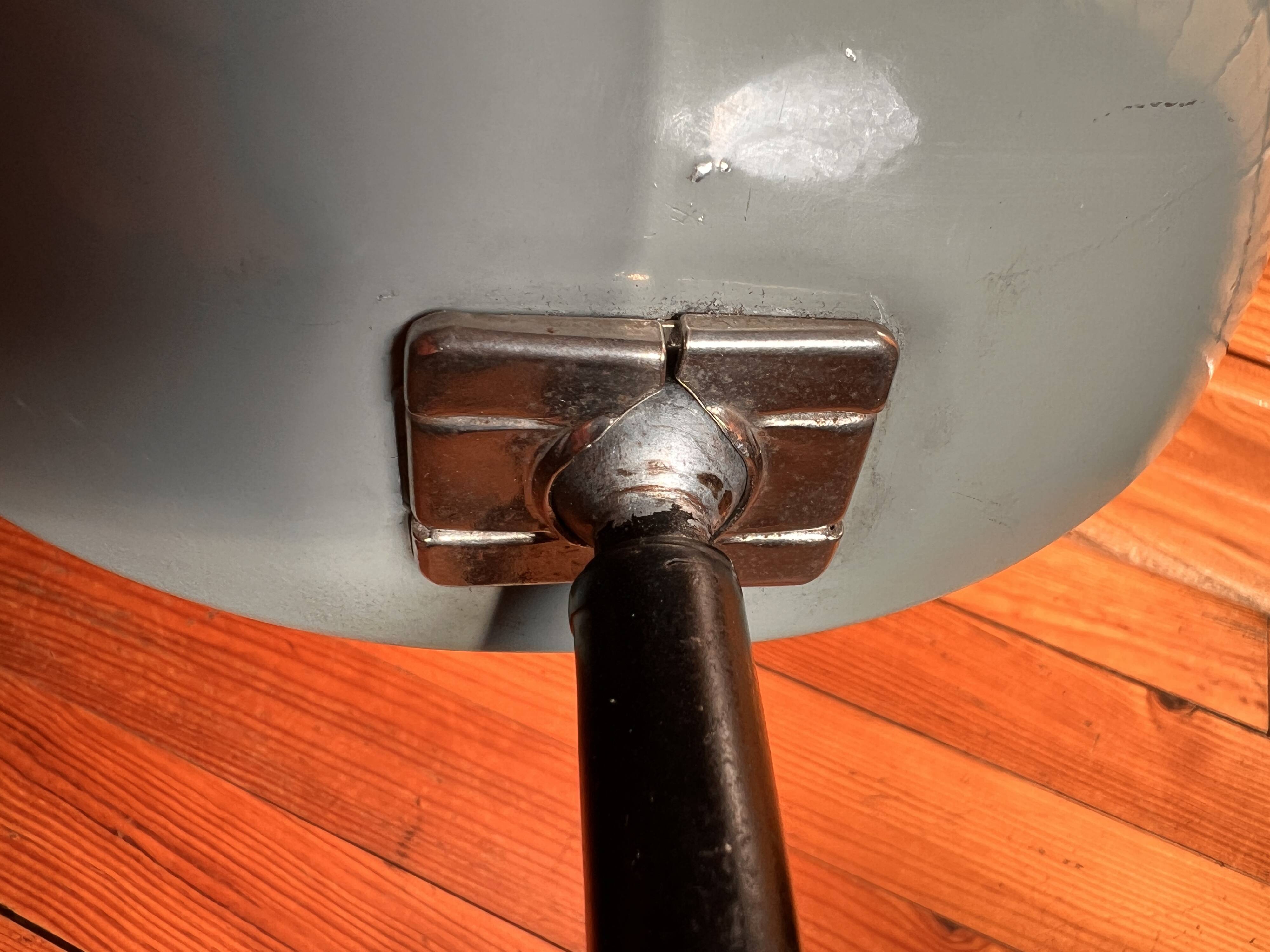 1950s desk lamp, industrial style