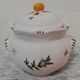 Sugar bowl or candy maker made of Moustiers earthenware