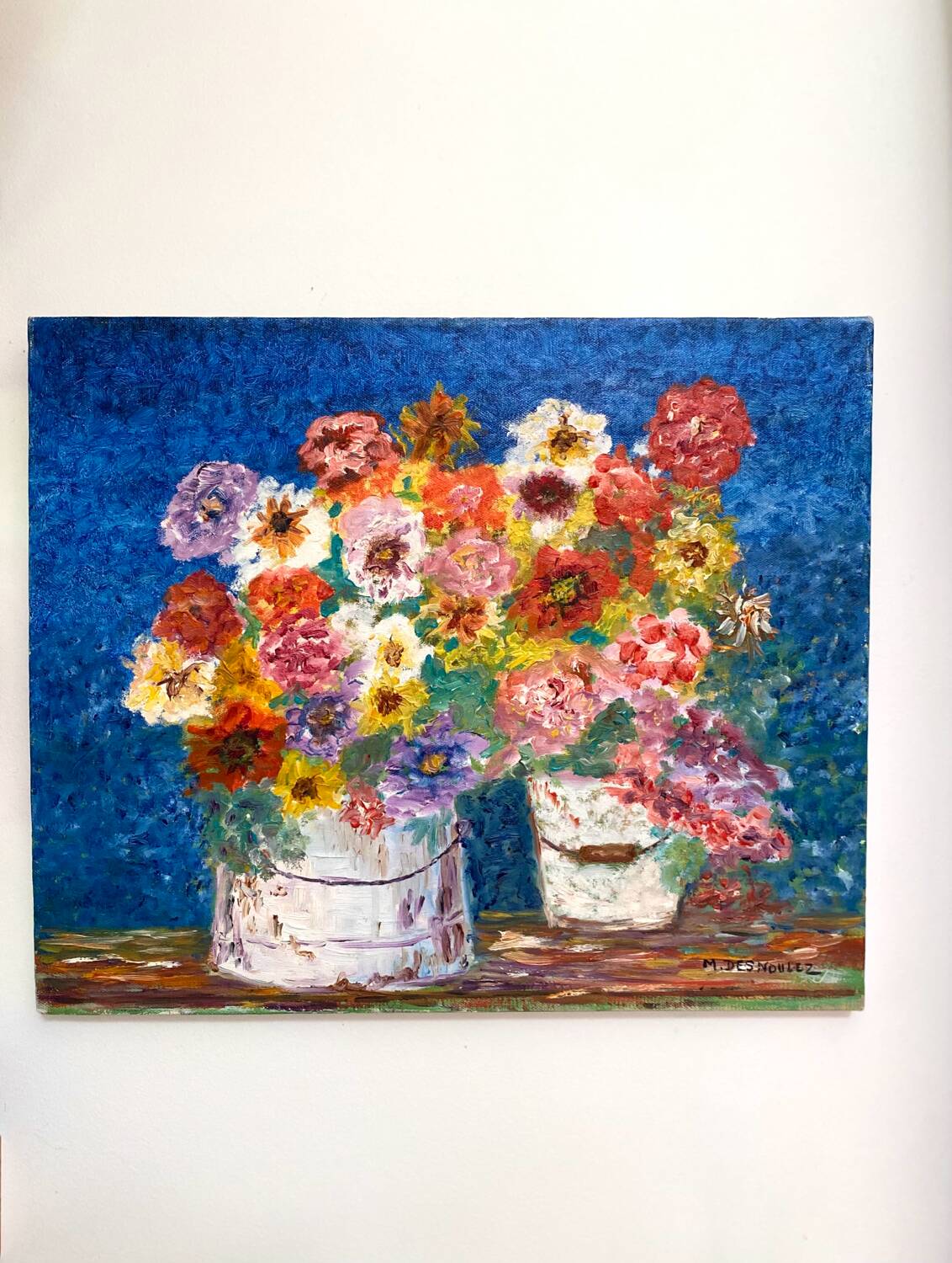 Vintage oil on canvas