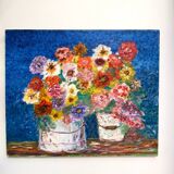 Vintage oil on canvas