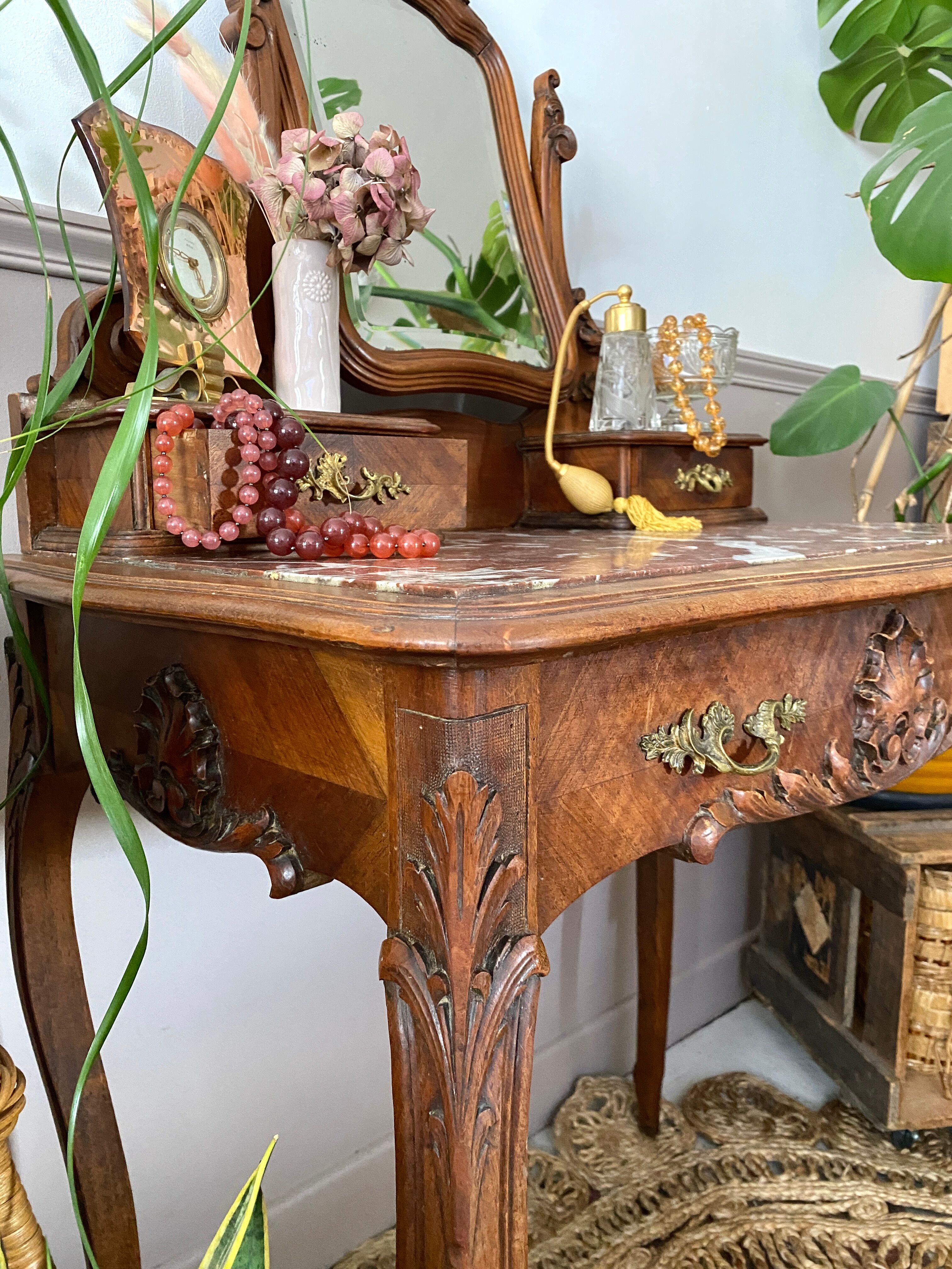 Dressing table Art Deco marble