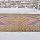 Red & Orange Turkish Vintage Rug sku 2484