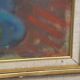 Swedish Oil on Panel – “Floral Still Life” by Hjalmar Eldh (1881–1953) – Signed – Vintage & Framed