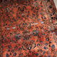 Tapis ancien persan sarouk fait main 97x155cm, 1920
