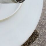 Tulip pendant lamp from the 70s in opaline glass Doria Leuchten