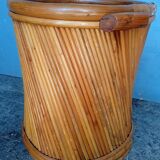 Pot cover in rattan period 1970