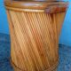 Cache pot en rotin epoque 1970