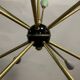 Lustre à 12 branches Sputnik Stilnovo des années 1950