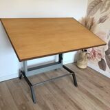 Vintage architect's drawing table