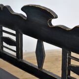 Banc ancien en pin, années 1920