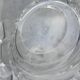 Chalcedony cut glass carafe chantilly by saint-louis