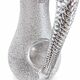 Pichet à glace en cristal givré Baccarat.