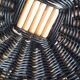 Braid wicker top, spiral