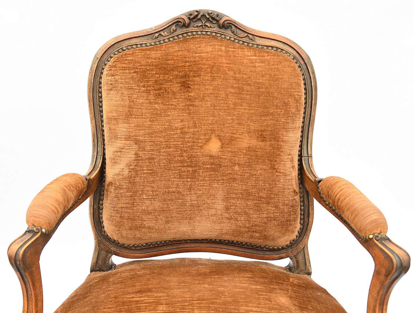 Pair of Louis XV style armchairs